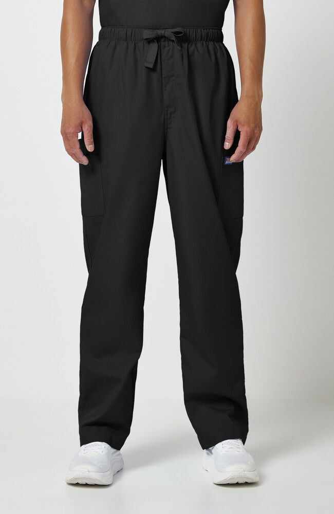 Drawstring Waist Pant - Black