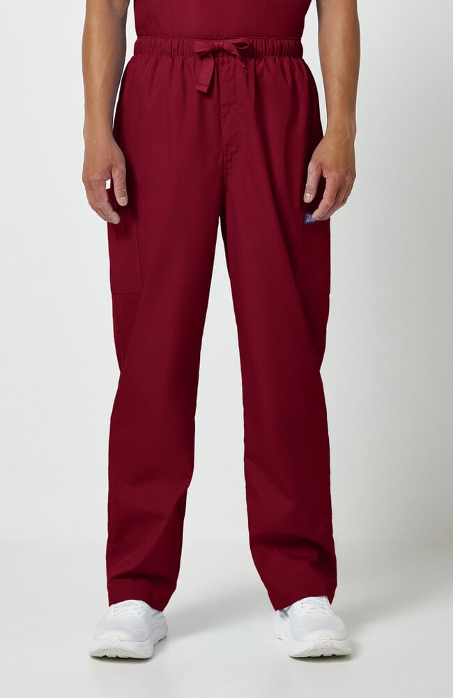 Drawstring Waist Pant - Maroon