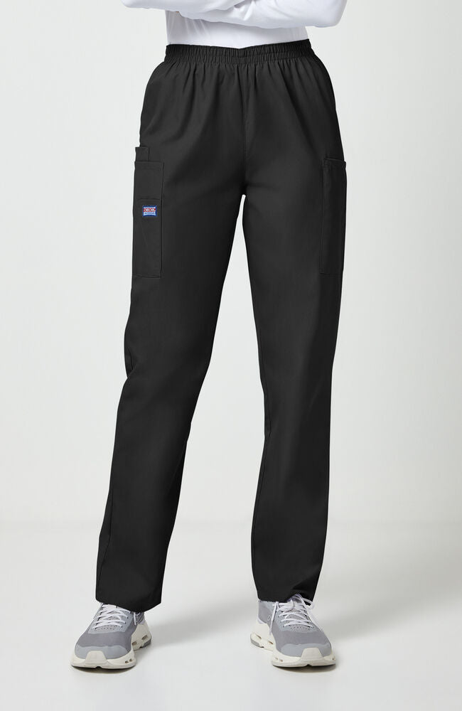 Elastic Waist Pant - Black