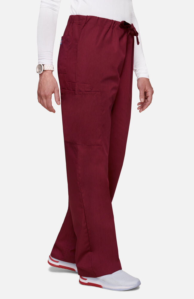 Elastic Waist Pant - Maroon