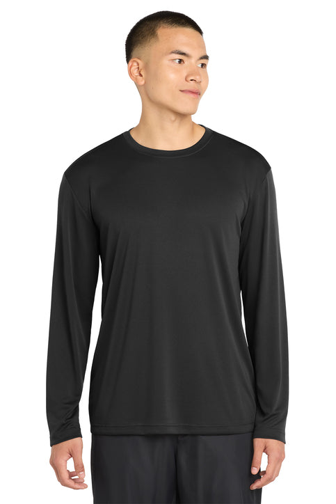 Long Sleeve T-Shirt - SanMar ST350LS - Black
