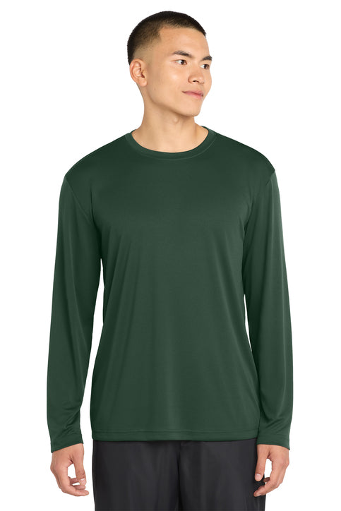 Long Sleeve T-Shirt - SanMar ST350LS - Hunter Green