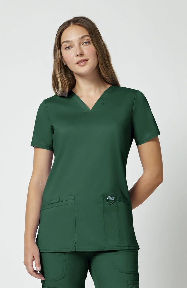 Female Two Pocket Scrub Top - Cherokee WW620